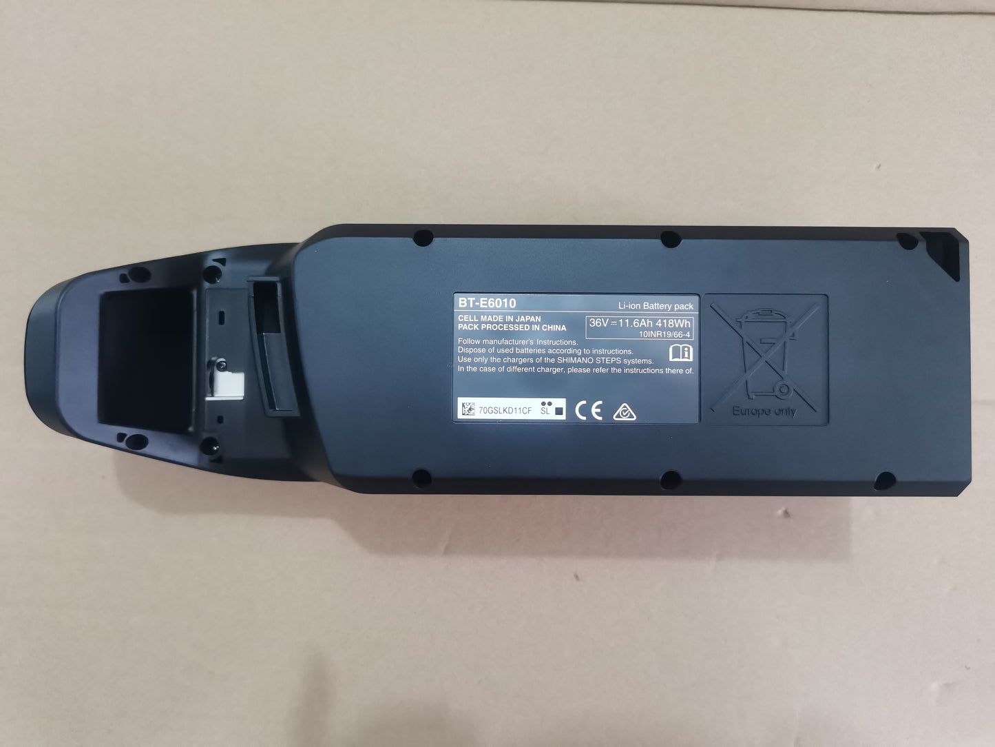Buy Shimano STEPS BT-E6010 36V 418Wh Li-ion Battery